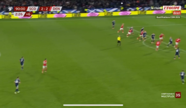 Scotland-Denmark French Commentary