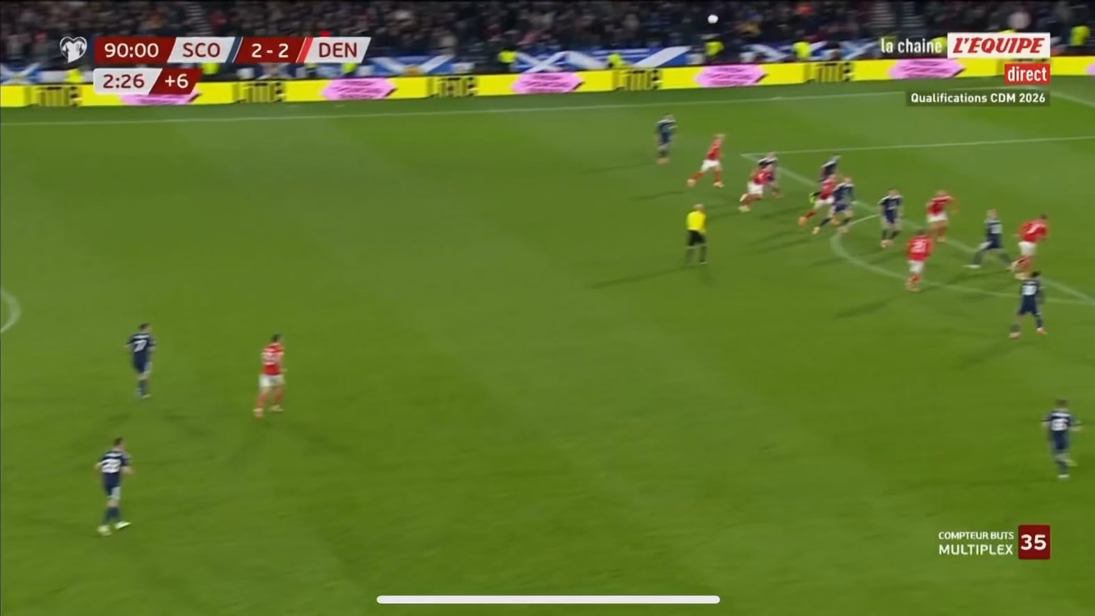 Scotland-Denmark French Commentary