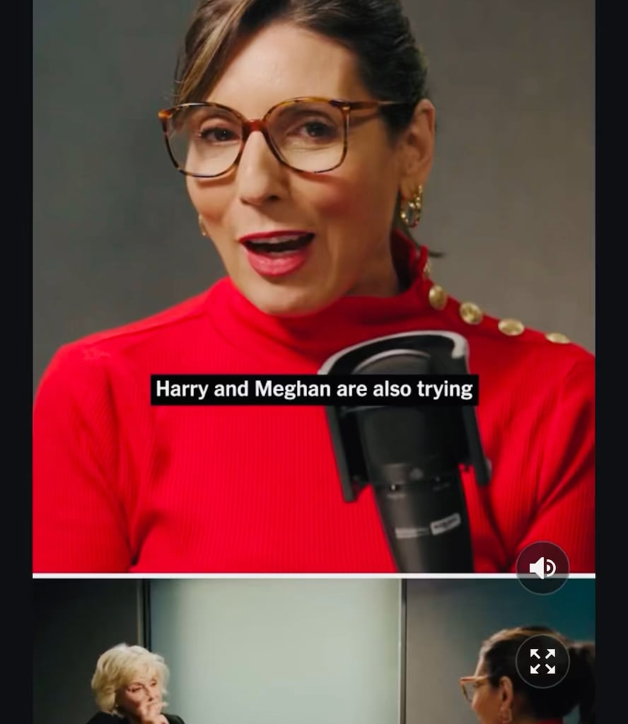 The New York Times Interviews Tina Brown about What’s Happened to Meghan and Harry Post Royal Exit