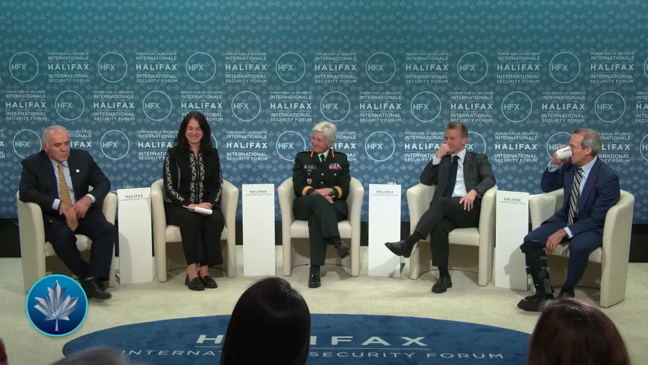 "The reason you are still sitting here celebrating is that Ukrainians are dying every minute", Garry Kasparov's speech at the Halifax International Security Forum on 21 November 2025