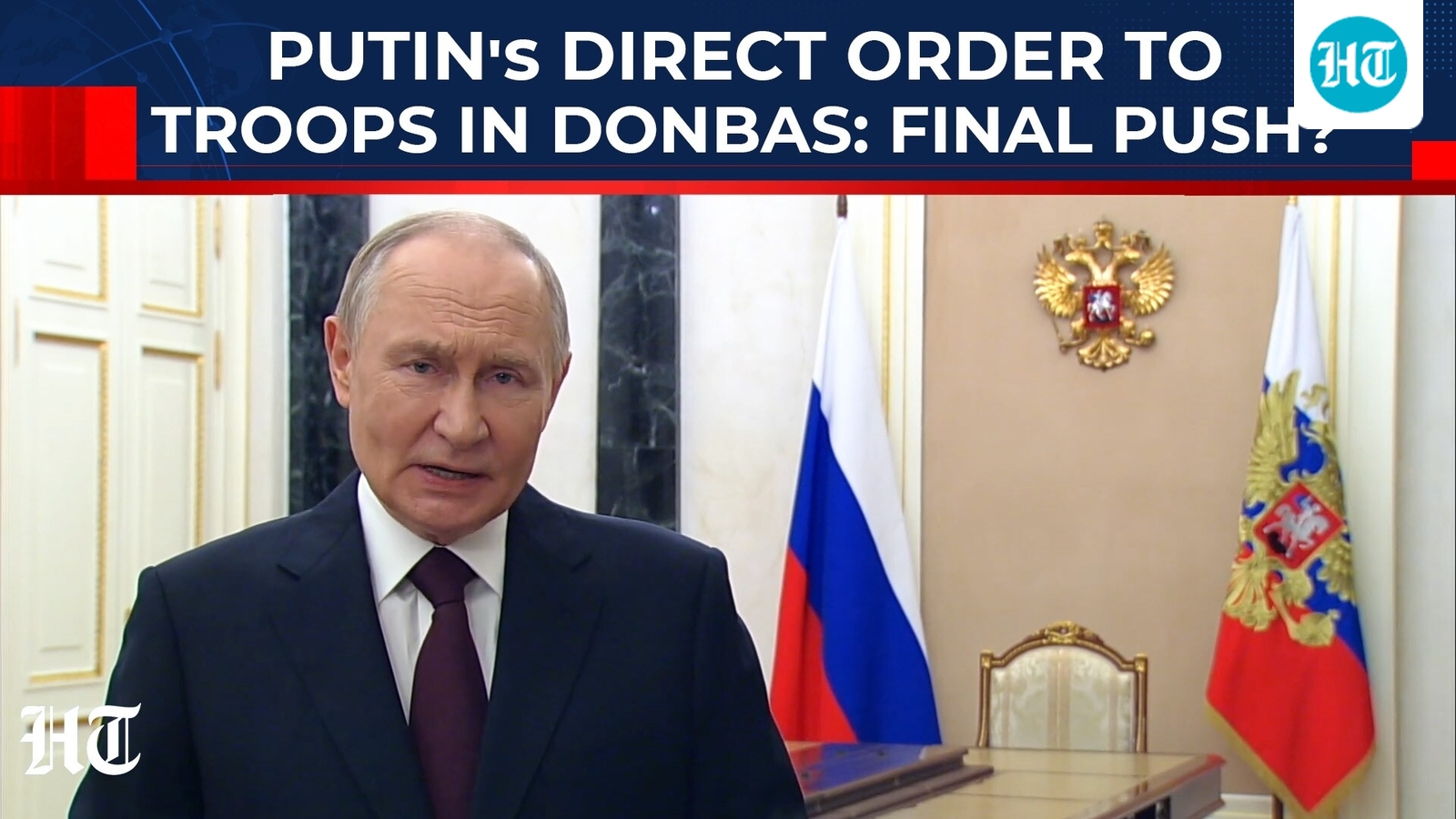 Putin's direct message in English to Russia soldiers fighting in Donbas - orders final victory push?