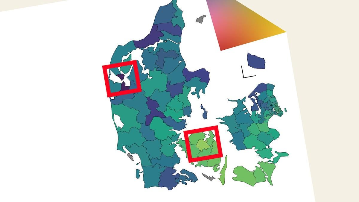 Se kortet: Kæmpe forskel på ADHD-diagnoser blandt børn – et område skiller sig markant ud