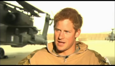 Meghan posts throwback video of Harry running off mid interview on a military base in response to an alarm for Veteran’s Day - ‘always serving’