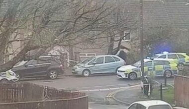 Nottingham stabbing: Man dies after being 'knifed multiple times' with 'killer on loose'. Emergency services are at the scene of a cordoned-off road in the St Ann's area of Nottingham after a man was stabbed at around 12.50pm today and police have launched a murder enquiry