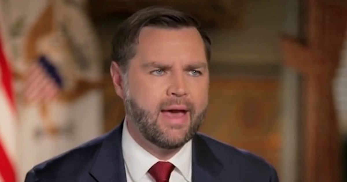 Vance Cornered on How Desperate He Is to Be President