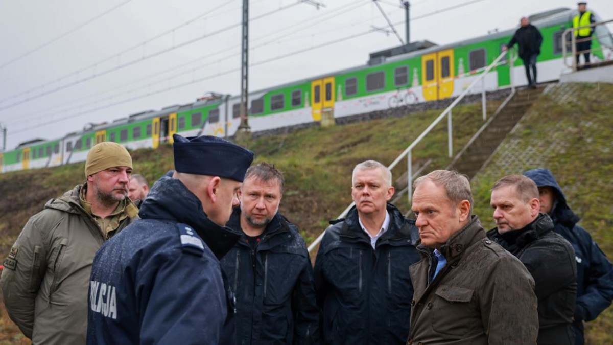 Polish Rail Sabotage Blamed On Russia