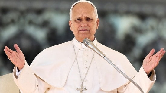 Pope Leo XIV met Hollywood star Robert De Niro and his daughters recently.(REUTERS)