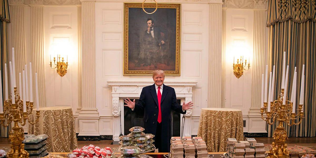Trump Cancels Thanksgiving. He’s lost the shutdown fight but wants kids to starve anyway.