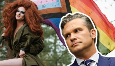 Drag Queen Beats Anti-LGBTQ+ Politician Pete Hegseth in Pull-Up Showdown