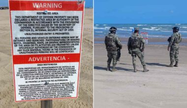 Did the U.S. Accidentally Invade Mexico? U.S. Military Signs Pop Up on Mexico Beach