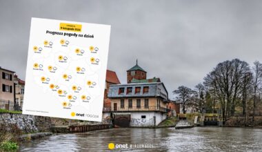 Polska w objęciach ponurej pogody. Słońce tylko w nielicznych miejscach