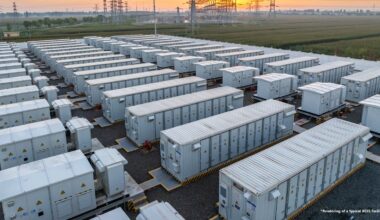 A render of a typical BESS that Northland provided when announcing its Poland acquisition. Image: Northland Power.