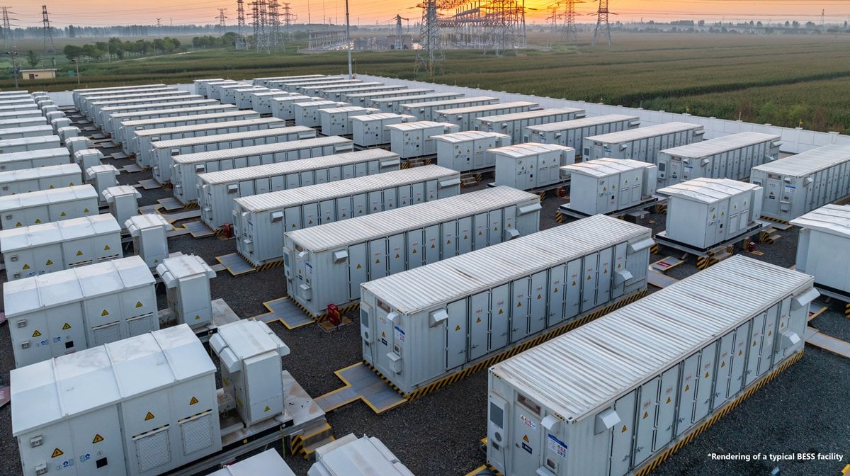 A render of a typical BESS that Northland provided when announcing its Poland acquisition. Image: Northland Power.