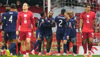 The Netherlands draw with Poland to move within one point of the 2026 FIFA World Cup berth