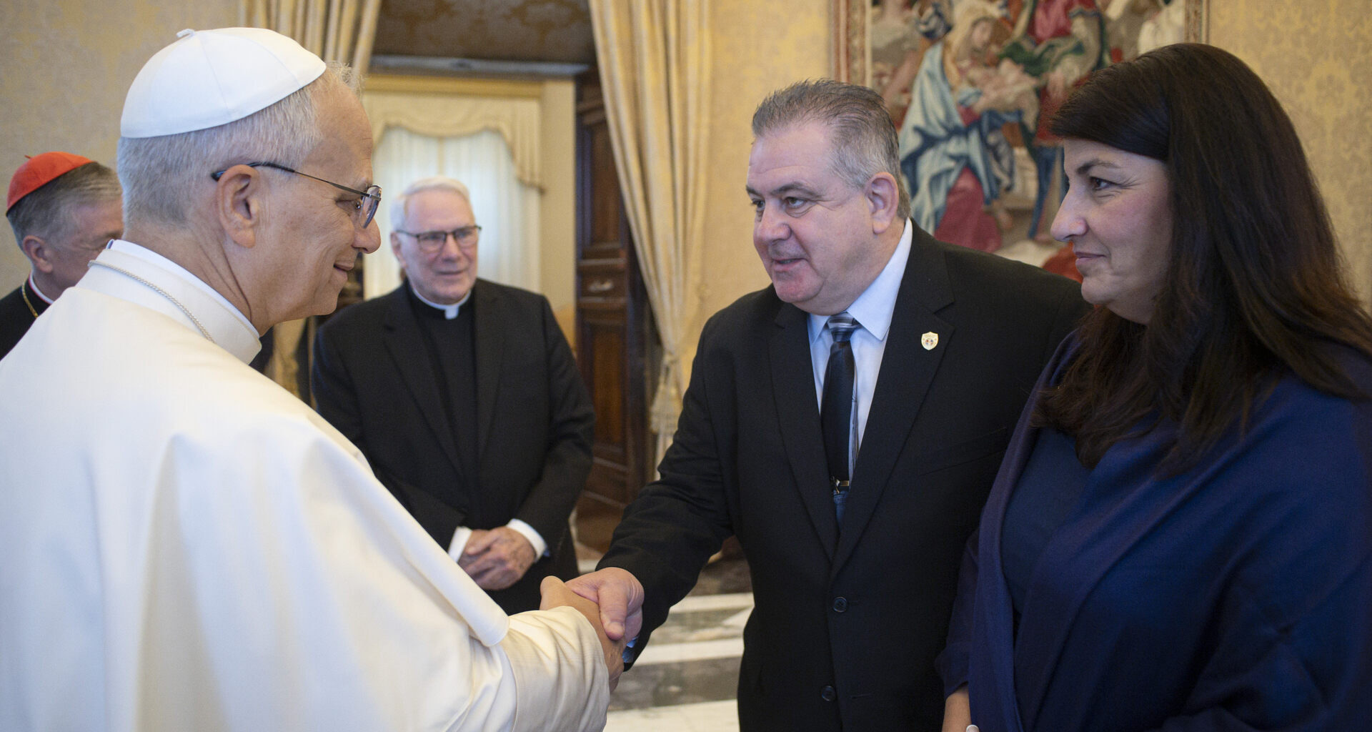 Faith, Solidarity, and Chicago Labor at the Vatican: Midwest GVP Sam Cicinelli Meets Pope Leo XIV