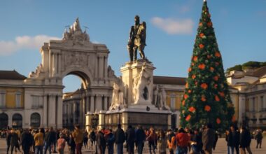 Portugal prepares for a boost in christmas tourism, attracting both locals and international visitors