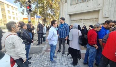 Protest by victims of Pardis housing fraud (November 8, 2025)