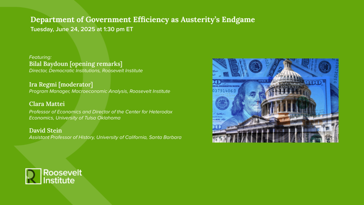 Department of Government Efficiency as Austerity’s Endgame