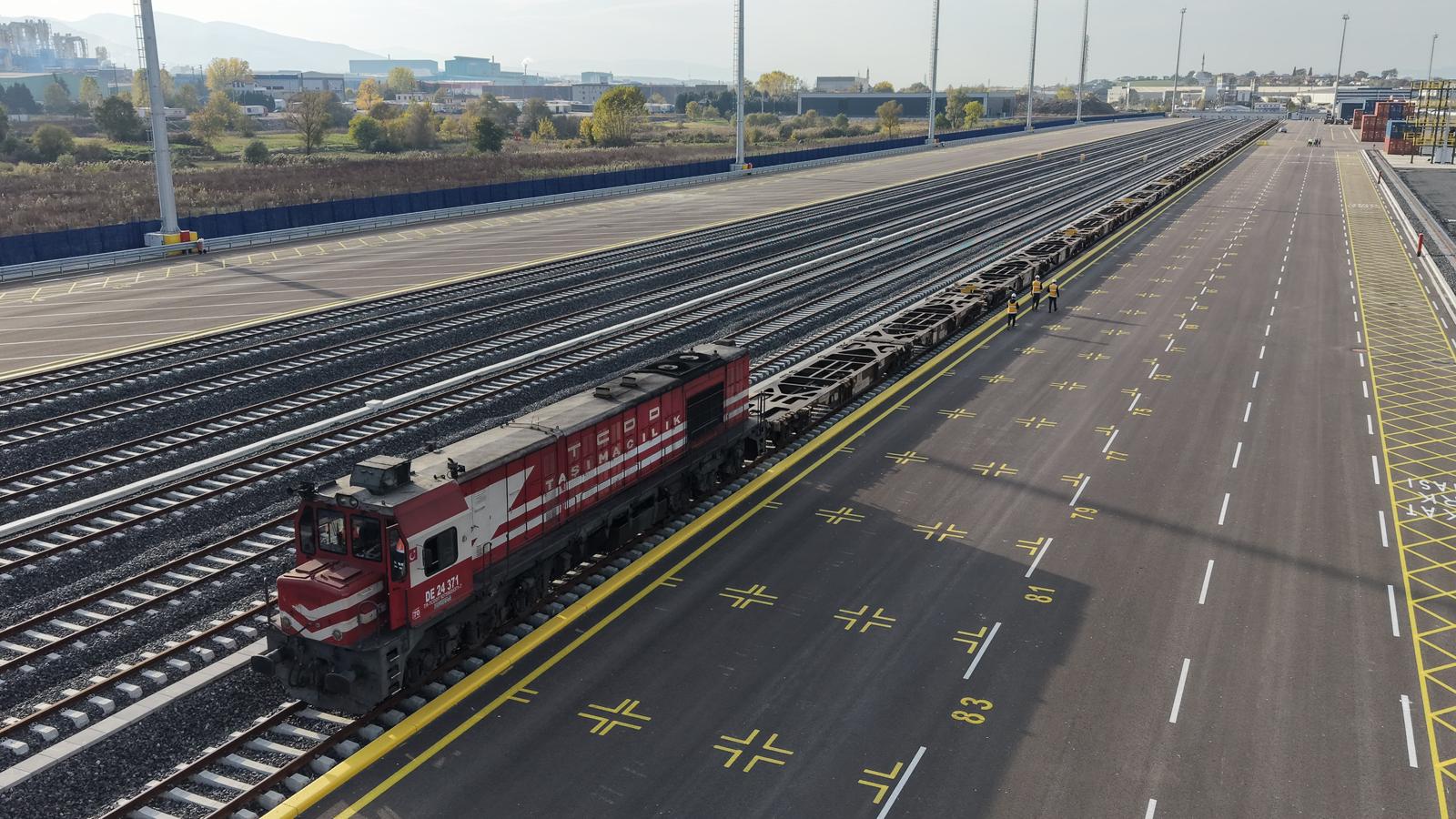 First train departs from Railport, Türkiye’s first private intermodal terminal