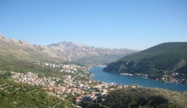 Ombla River in Croatia one of the shortest in the world
