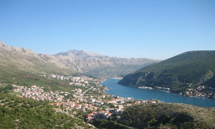 Ombla River in Croatia one of the shortest in the world