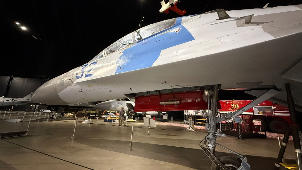 Russian Su-27 Flanker from USAF Museum