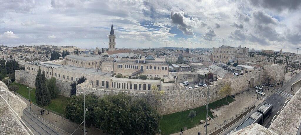 The view from Notre Dame Cathedral (Photo: Nily Levin) ירושלים