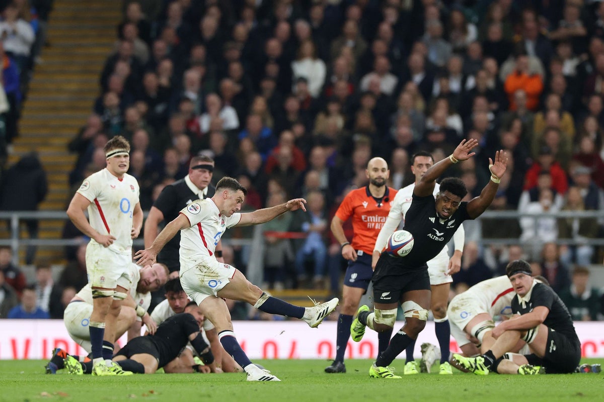 England v New Zealand live: Latest score and updates as hosts face true test of progress against All Blacks