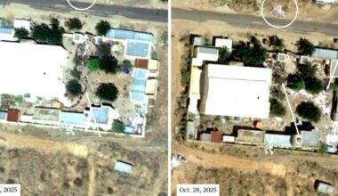 Visible from space, bloody sands expose the slaughter of tens of thousands in Sudan