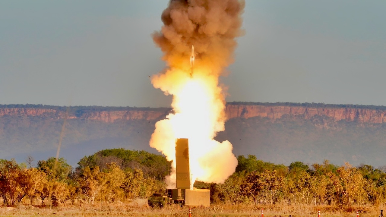 3rd Multi-Domain Task Force (3MDTF) conducts the first Mid-Range Capability live fire exercise outside of the continental United States successfully sinking a maritime target with a Standard Missile-6 Force during Exercise Talisman Sabre 25 on July 16, 2025. US Army photo
