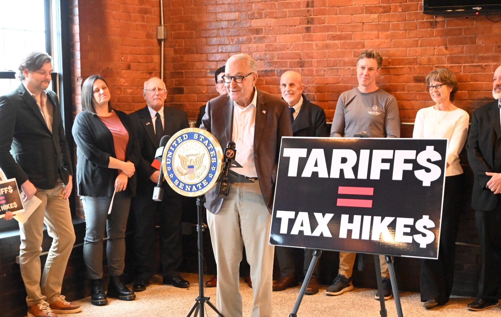 Schumer Watertown Tariffs November 2025