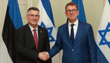 Israeli FM Gideon Sa’ar Heads to Estonia To Open New Israeli Embassy, Lead Tech-Focused Delegation