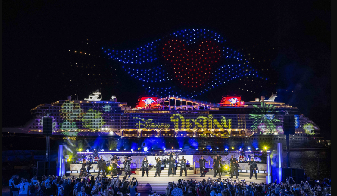 Disney Cruise Line's newest LNG-powered unit officially christened