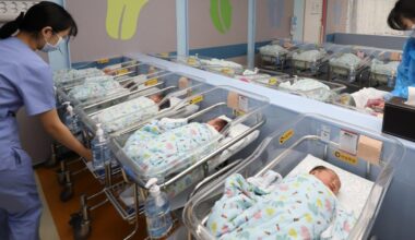 South Korean childbirths rise for 15th straight month