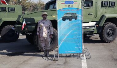Iran Armed its Border Guard Units with Russian Spartak Armored Vehicles