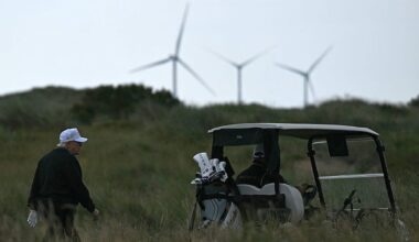 'Godfathers of wind' raise alarm as Trump urges countries to abandon climate fight