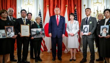 JAPAN – NORTH KOREA Takaichi urges Kim to meet to discuss Japanese nationals held in North Korea