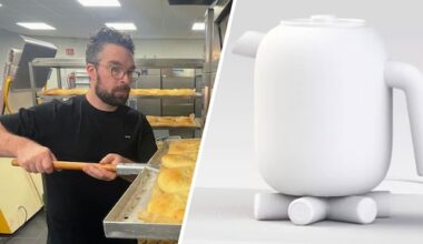 Zijn waterkoker staat al 14 jaar in de HEMA, maar ontwerper Tim bakt nu broodjes