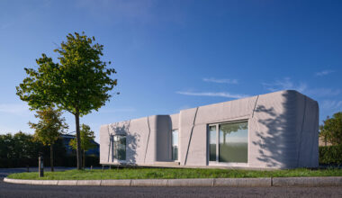 Luxembourg’s First 3D-Printed Home Builds Big in a Small Plot