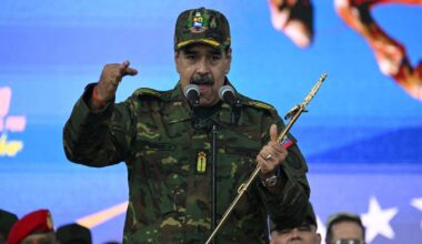 Venezuela hits out at Trump's airspace closure 'colonialist threat' as Maduro's jet flies to Brazil