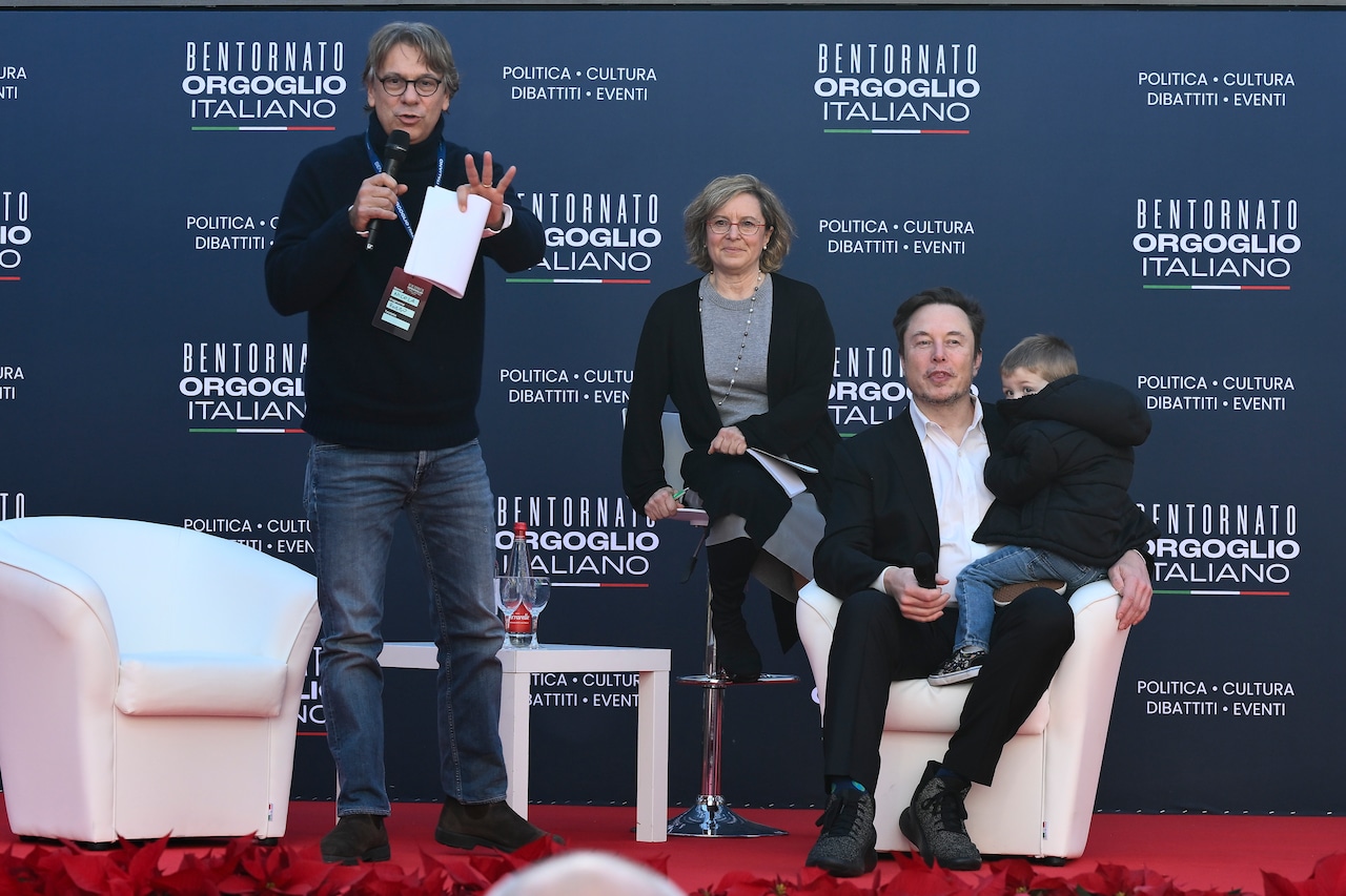 Italian PM Meloni Hosts 'Atreju 2023' Conservative Political Festival In Rome