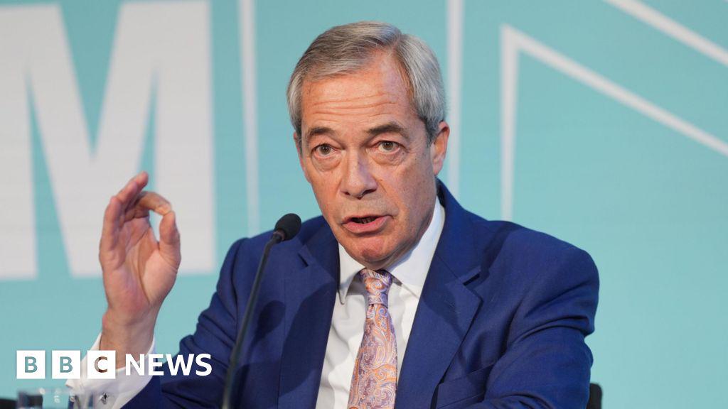 Reform plans to strip EU citizens of benefit rights, says Farage - BBC News