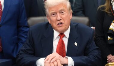 President Donald Trump speaks before signing the funding bill to reopen the government, in the Oval Office of the White House, Wednesday, Nov. 12, 2025, in Washington. (AP Photo/Jacquelyn Martin)