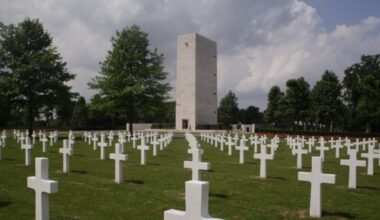 Several panels depicting black soldiers removed from a World War II cemetery in the Netherlands: fears that this is part of Trump’s campaign to rewrite history