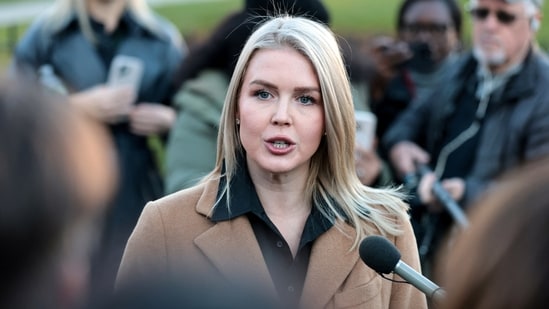 File photo of White House Press Secretary Karoline Leavitt.(REUTERS)