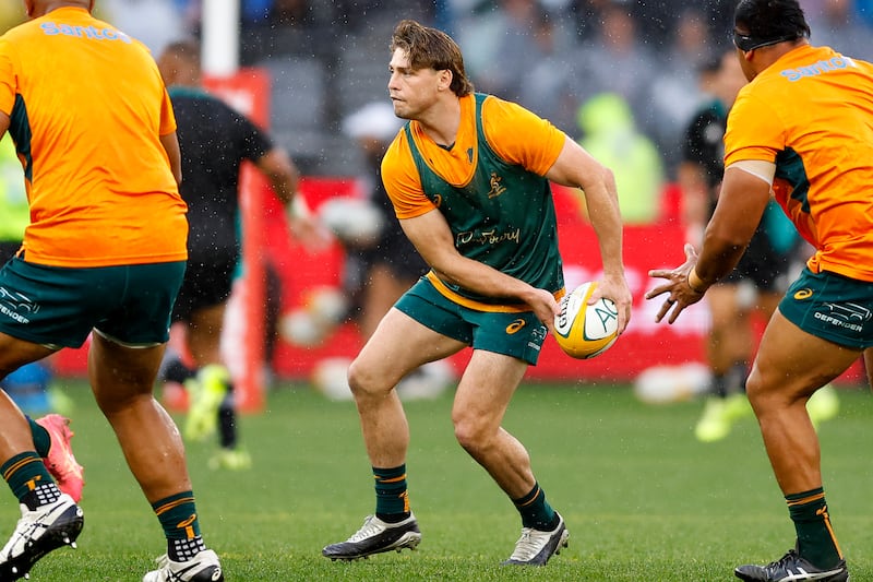 James O'Connor is back in the Australia No 10 jersey, which points to a lack of options at Joe Schmidt's disposal. Photograph: James Worsfold/Getty Images