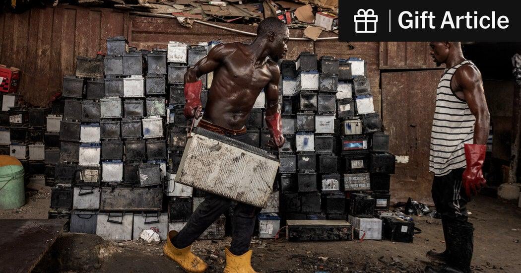 Investigating a Recycling Disaster: We went to Nigeria, where recycling plants are extracting lead for use in American and European car batteries — at a terrible human cost.