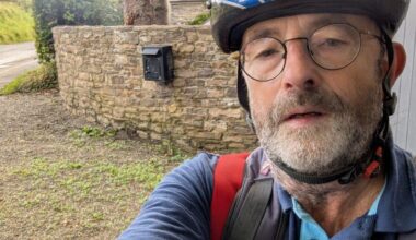 Retired Carmarthenshire GP cycles Britain to raise funds for Bowel Cancer UK