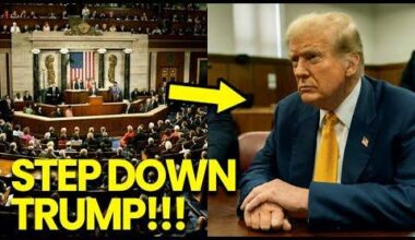 Congress DEMANDS Trump Step Down after Impeachment PAPERS DROP