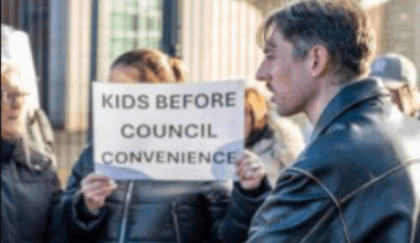 Asylum seekers' literacy programme at school sparks protest